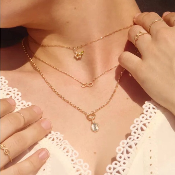 Catbird Love Knot 14k Gold Infinity Charm (From Amazon’s Summer I Turned Pretty) - Picture 7 of 14